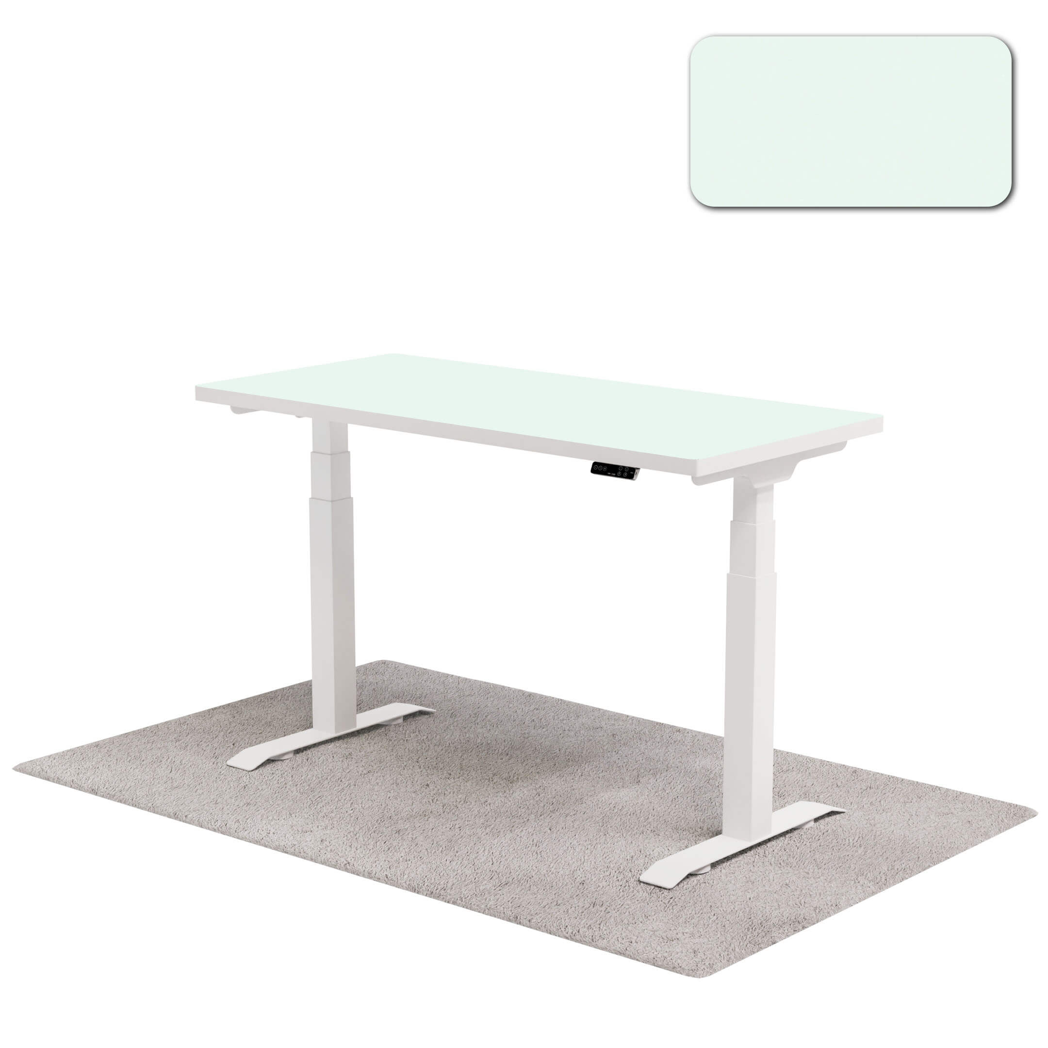 Lagoon white frame legs one desk kids series - GSC 286 → ODKS008 singapore standing desk dealer