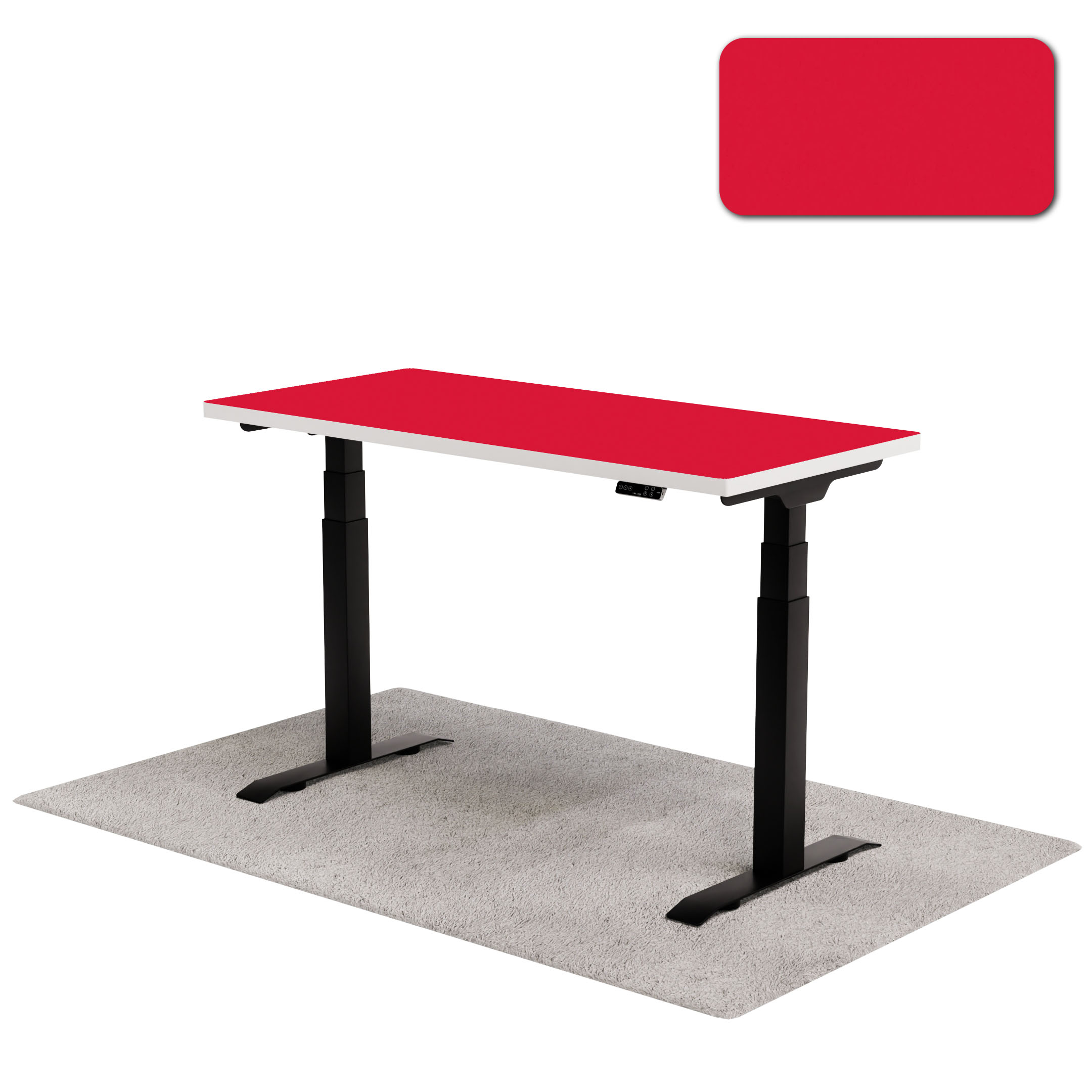 onedesk solid color series adjustable desk top laminations