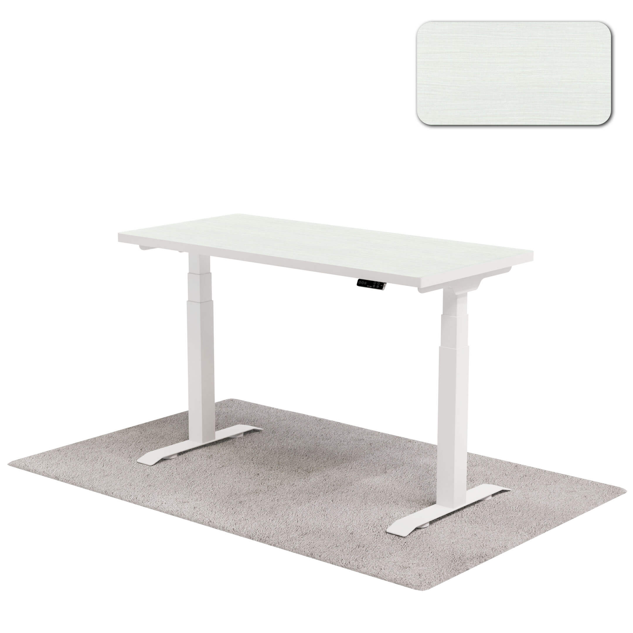 sit and stand desk wood series one desk Singapore